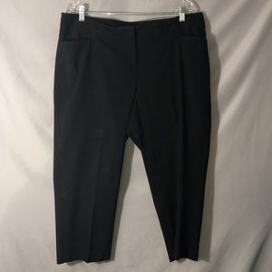 Lane Bryant Black Capris 18W